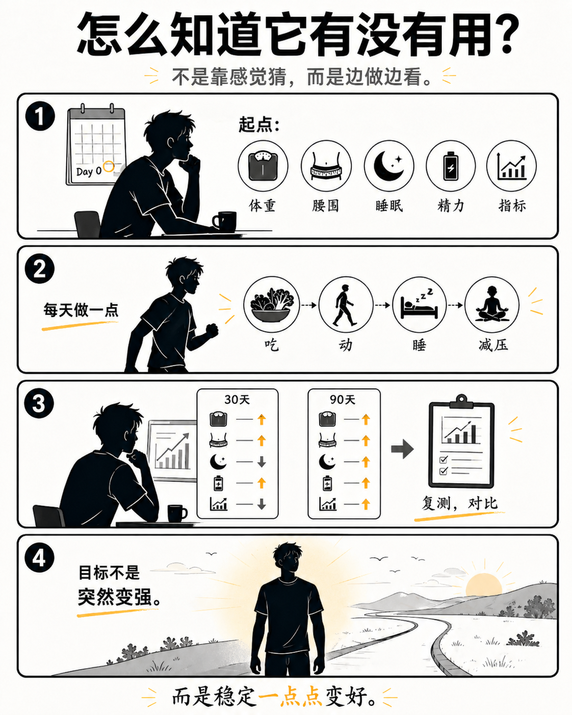 怎么知道有没有用？